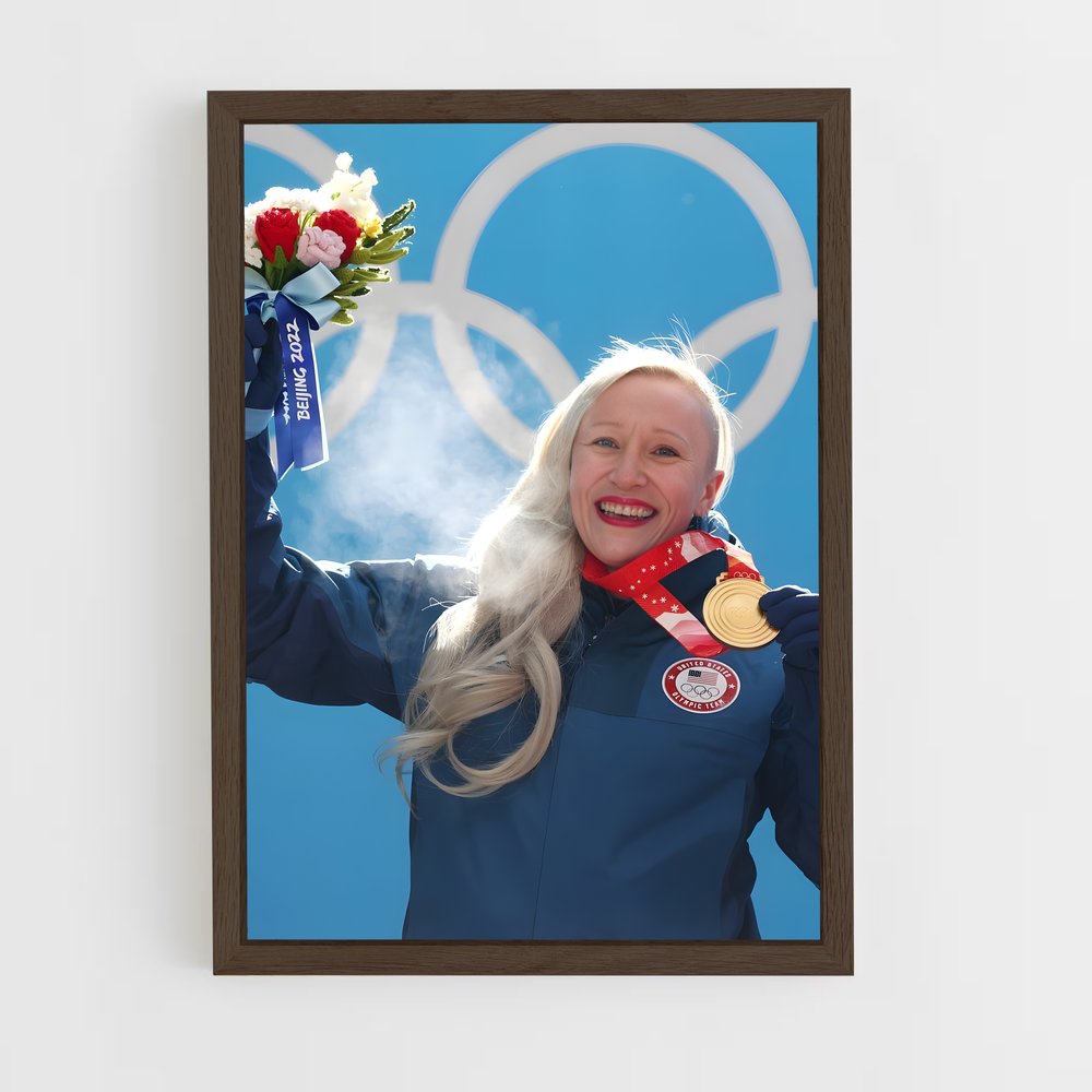 Poster Médaillée de Passion – affiche Bobsleigh (vue 5)